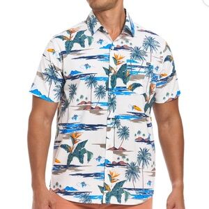 Hurley Men's Patio Printed Woven Shirt Size XL
